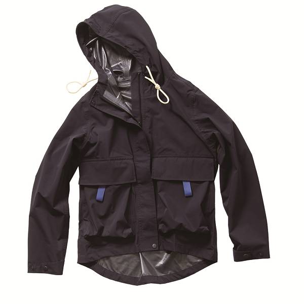 ◆◆ ＜マック＞ MAKKU 防滴ビッグポケットレインパーカー AS630 (NAVY) レインウェア