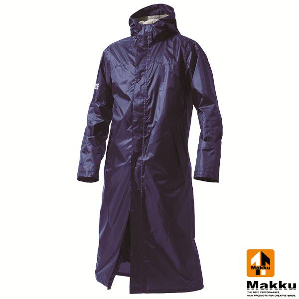◆◆ ＜マック＞ MAKKU スマートバッグインコート AS7610 (NAVY) レインウェア