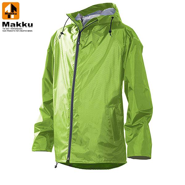 ◆◆ ＜マック＞ MAKKU レイントラックジャケット AS900 (GREEN) レインウェア
