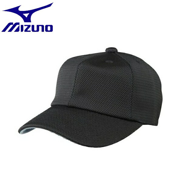 ◆◆定形外発送 【特価】 ＜ミズノ＞ MIZUNO オールメッシュ六方型キャップ（野球）[ユニセックス] 12JW8B13 (09：ブラック)