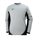 ◆◆ ＜ミズノ＞ MIZUNO キーパーシャツ[ユニセックス] P2MA8075 (05：アロイグレー)