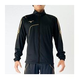 ◆◆ ＜ミズノ＞ MIZUNO ウォームアップシャツ[ユニセックス] P2MC7080 (09：ブラック)