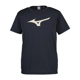 ◆◆送料無料 メール便発送 ＜ミズノ＞ MIZUNO Tシャツ[ジュニア] 32JA8155_j (90：ブラック×ゴールド)