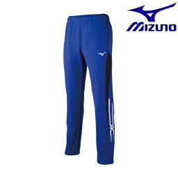 ◆◆ ＜ミズノ＞ MIZUNO ウォームアップパンツ[ユニセックス] 32JD8001 (25：サーフブルー×ブラック)