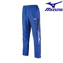 ◆◆送料無料 メール便発送 ＜ミズノ＞ MIZUNO ウィンドブレーカーパンツ[ユニセックス] 32JF8015 (25：サーフブルー×ブラック)