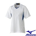 ◆◆メール便発送 【特価】 <ミズノ> MIZUNO ゲームシャツ(レディース/ソフトボール) 12JC4F70 (16:ホワイト×P.ネイビー)