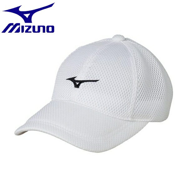 ◆◆送料無料 定形外発送 ＜ミズノ＞ MIZUNO キャップ[ユニセックス] 62JW8500 (70：ホワイト×ブラック)