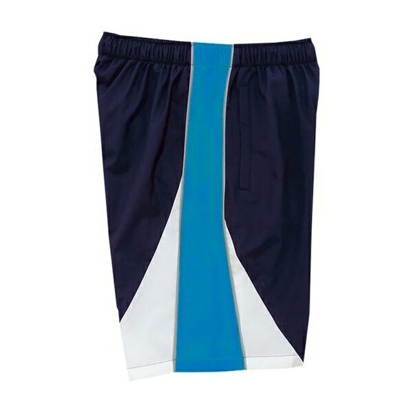 ◆◆メール便発送 【特価】 ＜ミズノ＞ MIZUNO トレーニングクロスハーフパンツ[ユニセックス] N2JD7021 (82：ネイビー×サックス)