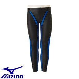 ◆◆【クリアランス】【返品・交換不可】 ＜ミズノ＞ MIZUNO 競泳練習用FG-II ロングスパッツ[ユニセックス] N2MB9579 (92：ブラック×ブルー) フィットネス