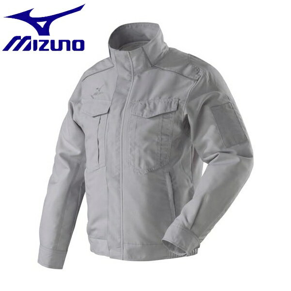 ◆◆【返品・交換不可】 ＜ミズノ＞ MIZUNO ワークジャケット[メンズ] C2JE8182 (04：ベイパーシルバー) ワーキング用品