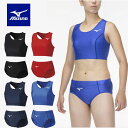 ◆◆送料無料 メール便発送 ＜ミズノ＞ MIZUNO レディース 2WAYレーシングトップ＆ショーツ 上下セット 陸上競技 U2MA1250-U2MB1250 その1