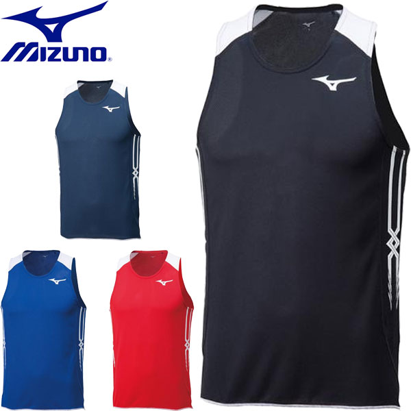 ◆◆メール便発送 【特価】 ＜ミズノ＞ MIZUNO メンズ レーシングシャツ 陸上競技 U2MA8050