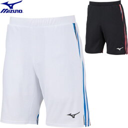 ◆◆送料無料 メール便発送 ＜ミズノ＞ MIZUNO ユニセックス ドライエアロフローゲームパンツ テニス バドミントン 62JB2500