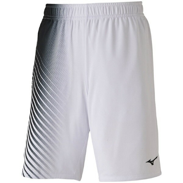 ◆◆メール便発送 【特価】 ＜ミズノ＞ MIZUNO ゲームパンツ(ユニセックス) 62JB0101 (70：ホワイト×ブラック) テニス バドミントン