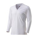◆◆メール便発送 【特価】 <ミズノ> MIZUNO ブレスサーモアンダーVネック長袖シャツ(メンズ) C2JA0610 (02) アウトドア(4)