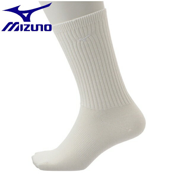 ◆◆送料無料 メール便発送 ＜ミズノ＞ MIZUNO フィットウェルソックス レギュラー丈(メンズ) 52JX1005 (01)