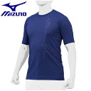 ◆◆メール便発送 【特価】 <ミズノ> MIZUNO 【ミズノプロ】ハイドロ銀チタン(ローネック・半袖)(ユニセックス) 12JA1P35 (16)