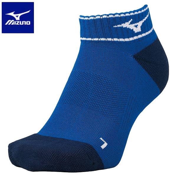 ◆◆送料無料 メール便発送 ＜ミズノ＞ MIZUNO アンクルソックス(ユニセックス) 62JX2004 (25) テニス＆バドミントン