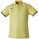 ◆◆メール便発送 【特価】 <ミズノ> MIZUNO ドライエアロフローゲームシャツ(ユニセックス) 72MA2001 (34) テニス&バドミントン