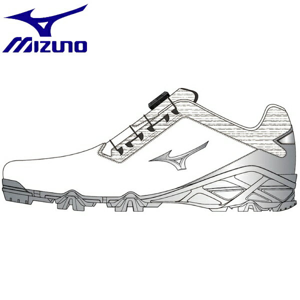 ◆◆【クリアランス】【返品・交換不可】 ＜ミズノ＞ MIZUNO GENEM SL BOA(メンズ) 51GQ2205 (03) ゴルフ