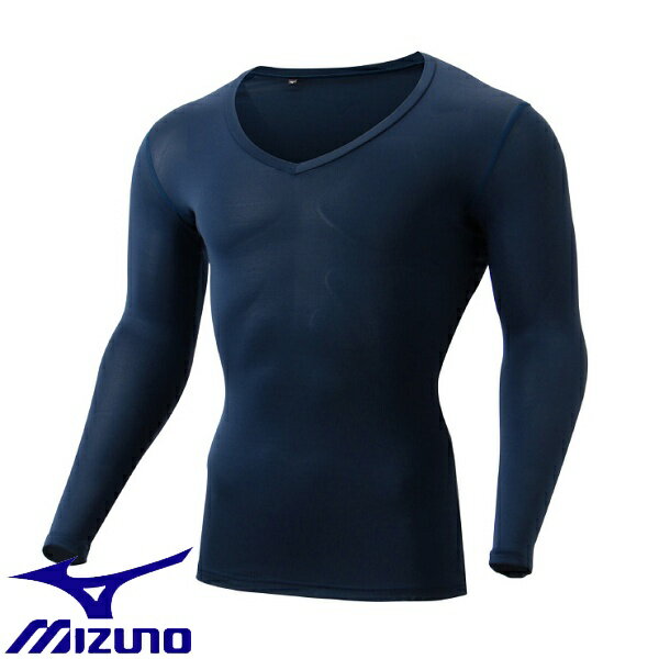 ◆◆送料無料 メール便発送 ＜ミズノ＞ MIZUNO バイオギア UVカットVネックシャツ(メンズ) E2MJ2005 (14) ゴルフ