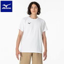 ミズノ ◆◆送料無料 メール便発送 ＜ミズノ＞ MIZUNO Tシャツ(ユニセックス) 32MAA156 (01) トレーニング