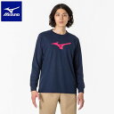 ミズノ ◆◆送料無料 メール便発送 ＜ミズノ＞ MIZUNO Tシャツ（長袖）(ユニセックス) 32MAA157 (14) トレーニング