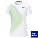 ◆◆メール便発送 【特価】 <ミズノ> MIZUNO ゲームシャツ(ユニセックス) 62JAA502 (01) テニス&バドミントン