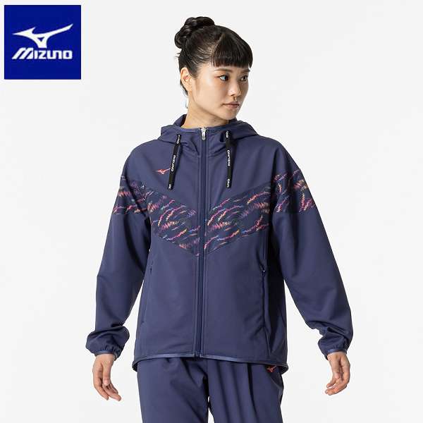 ◆◆【クリアランス】【返品・交換不可】 ＜ミズノ＞ MIZUNO ムーブクロスフーディ(レディース) 32MCB340 (12) トレーニング