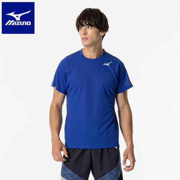 ◆◆メール便発送 【特価】 ＜ミズノ＞ MIZUNO MTCモデル 半袖シャツ（ドライエアロフロー）(ユニセックス) U2MAB011 (25) 陸上競技