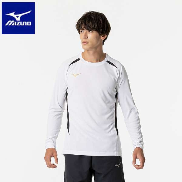 ◆◆メール便発送 【特価】 ＜ミズノ＞ MIZUNO PRO ソーラーカットフィールドシャツ（長袖）J(ユニセックス) P2MAB047 (01) サッカー＆フットサル