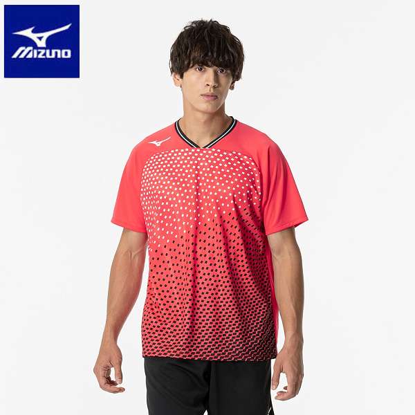 ◆◆メール便発送 【特価】 ＜ミズノ＞ MIZUNO ゲームシャツ（ユニセックス） 82JAB101 (63) 卓球