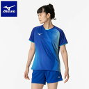 ◆◆メール便発送 【特価】 <ミズノ> MIZUNO ゲームシャツ(レディース) 82JAB214 (25) 卓球