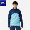 ◆◆【特価】 <ミズノ> MIZUNO ストレッチフリースシャツ ハーフジップ(ユニセックス ジュニア) P2MCB516 (11) サッカー&フットサル