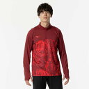 ◆◆【特価】 <ミズノ> MIZUNO ストレッチフリースシャツ ハーフジップ(ユニセックス ジュニア) P2MCB516 (66) サッカー&フットサル