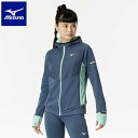 ◆◆【特価】 <ミズノ> MIZUNO ウォーマライトハイブリッドシャツ(レディース) J2MCA701 (18) ランニング