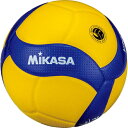 ◆◆ <ミカサ> MIKASA バレーボール V300W (ブルー/イエロー)