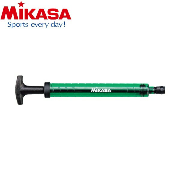 ◆◆ ＜ミカサ＞ MIKASA ボール用スケルトンハンドポンプ ダブルアクションタイプ グリーン APHSKG (グリーン) バレーボール