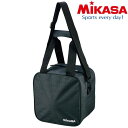 ◆◆ ＜ミカサ＞ MIKASA バスケットボールバッグ1個入り ACBGL10BK (ブラック) バレーボール