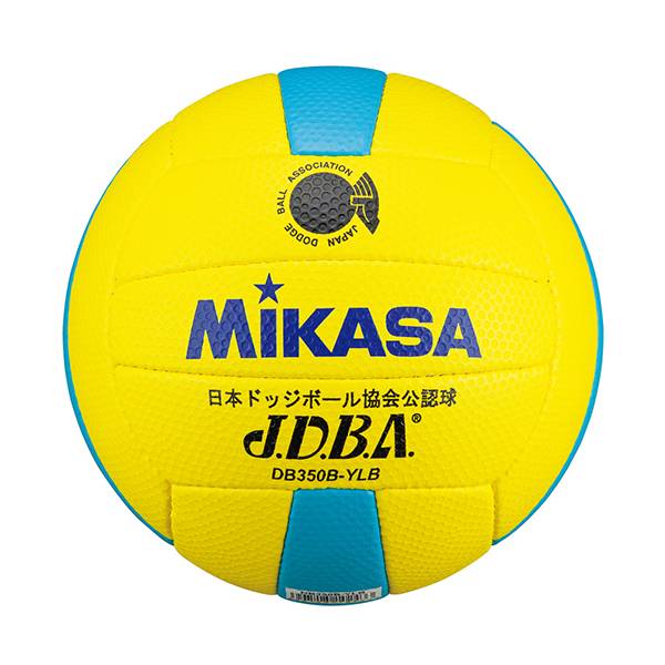 ◆◆ <ミカサ> MIKASA ドッジボール3号検定球手縫い DB350BYLB ドッジボール