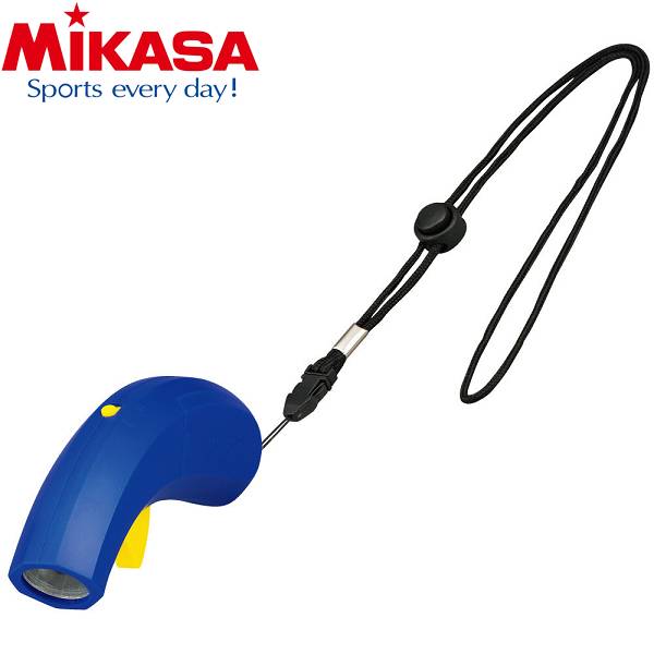 ◆◆送料無料 定形外発送 ＜ミカサ＞ MIKASA 電子ホイッスル イービート EBEAT (60：BL青) サッカー・フットサル