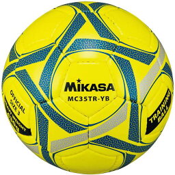 ◆◆ ＜ミカサ＞ MIKASA サッカートレーニングボール MC35TRYB (黄×青) サッカー・フットサル