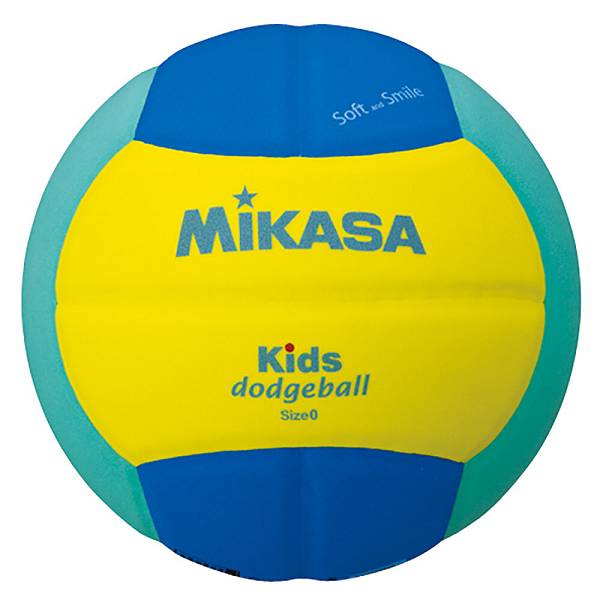 ◆◆ <ミカサ> MIKASA スマイルドッジボール0号 SD00YLG (黄×緑×青) ドッジボール