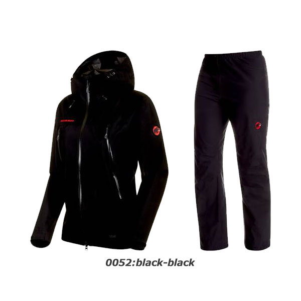 ◆◆ ＜マムート＞ 【MAMMUT】 Climate Rain -Suit AF Women アウトドア 登山 ハードシェル アウター レインスーツ 上下セット レディース 1010-26561