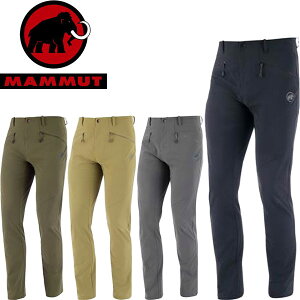 ◆◆ ＜マムート＞ 【MAMMUT】 19FW メンズ Trekkers 2.0 Pants AF Men アウトドア ハイキング ソフトシェルパンツ 1021-00410