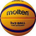 ◆◆ <モルテン> MOLTEN リベルトリア5000 3x3 B33T5000 (イエロー×ブルー) (バスケットボール)