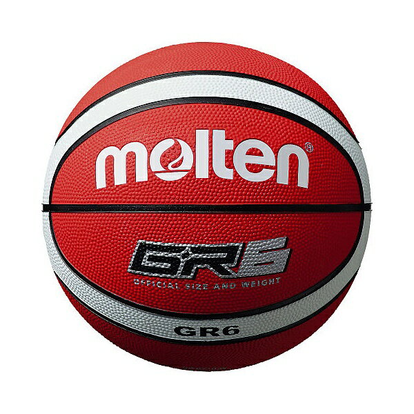 ◆◆ ＜モルテン＞ MOLTEN GR6 BGR6RW (レッド×ホワイト) (バスケットボール)