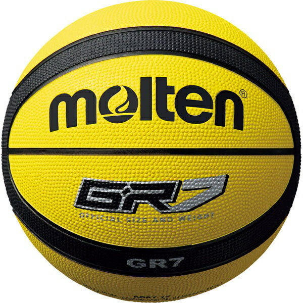 ◆◆定形外発送 ＜モルテン＞ MOLTEN GR7 BGR7YK (イエロー×ブラック) (バスケットボール)
