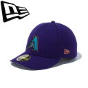 ◆◆ ＜ニューエラ＞ NEWERA キャップ LP 59FIFTY クーパーズタウン アリゾナ・ダイヤモンドバックス パープル × チームカラー 13561971