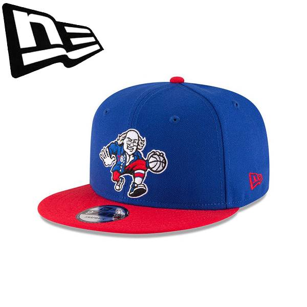 ◆◆ ＜ニューエラ＞ NEWERA キャップ 9FIFTY フィラデルフィア・セブンティシクサーズ ブルー レッドバイザー 13552026